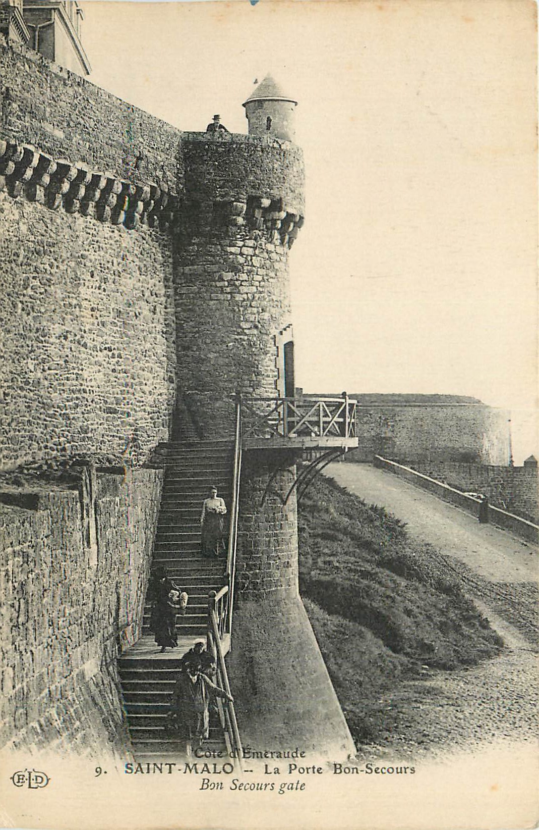 Saint-Malo — La Porte Bon-Secours — Cote d’Emeraude, n°9